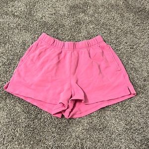 Garage shorts, hot pink, size extra small fit big